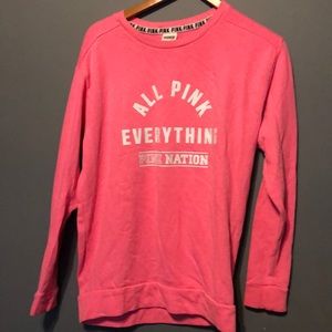 Pink sweatshirt